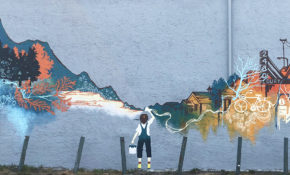 New Public Art by Summer Mural Class