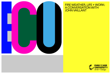 ECU 100 John Vaillant Event Cover