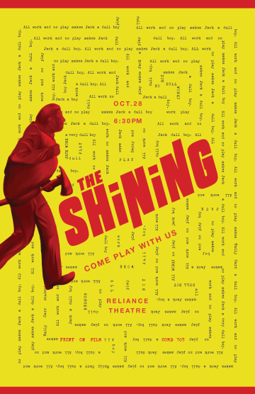 The Shining Poster social media post